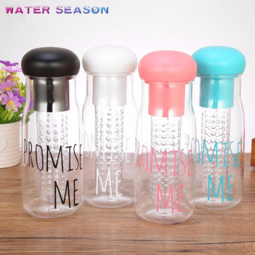 Botol Infused Water Botol Jamur Botol Penyaring Buah Botol Minum Sehat