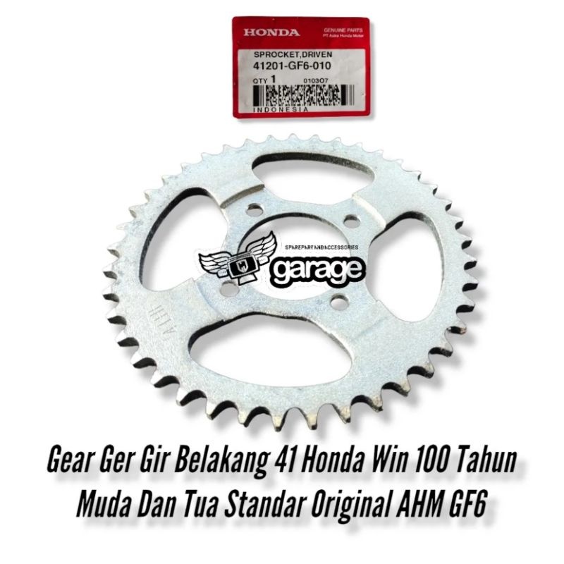 Gear Belakang win ger gir belakang honda win 100 win100 original AHM BARU