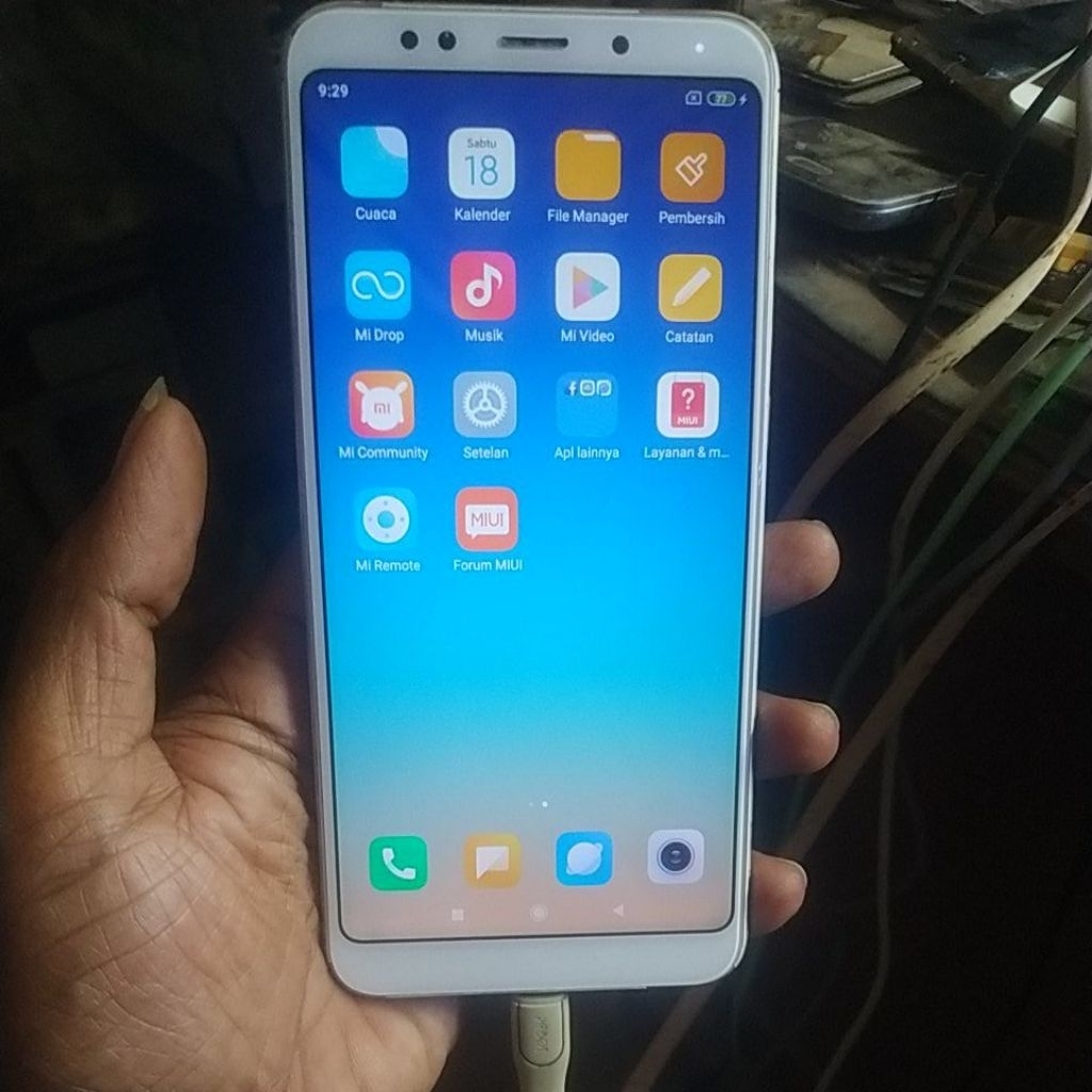 redmi 5 plus ram 3/32 second nurmal