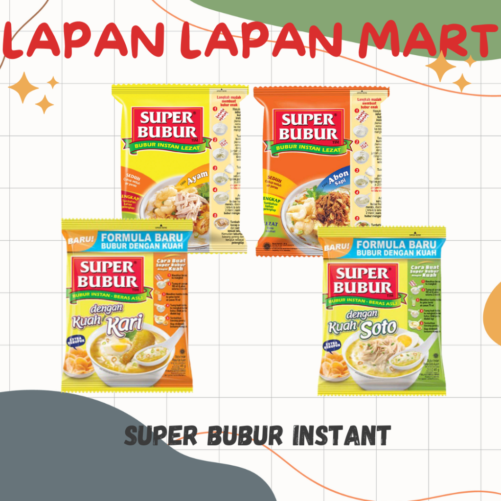 Super Bubur Instant (Bubur Instant)