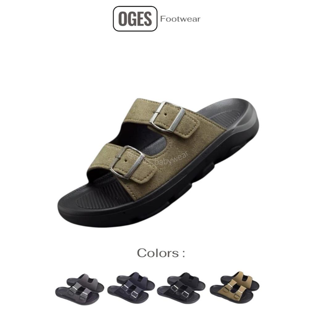 Sandal Slop Slide Pria Cowok Dewasa Karet Strap 2