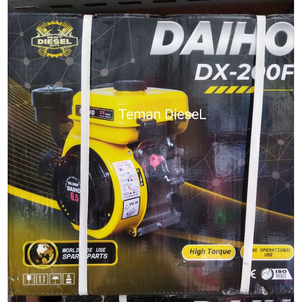 Mesin Diesel 6,5HP Daiho DX200 Engine Penggerak Diesel Solar