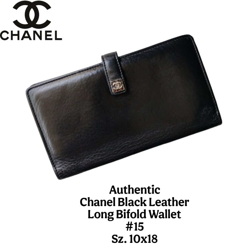 Preloved_Authentic Chanel #15 Long Wallet