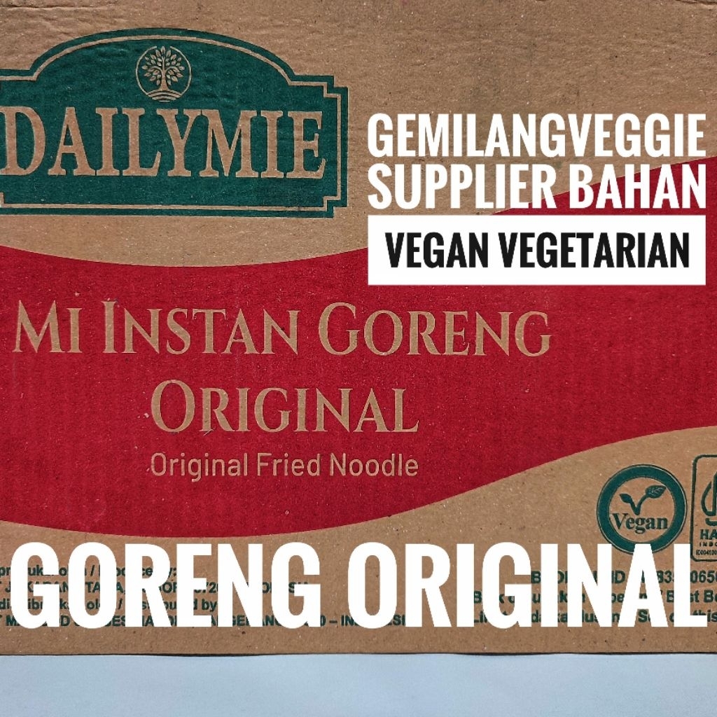 mie daily vegan goreng vegetarian mie instant dus