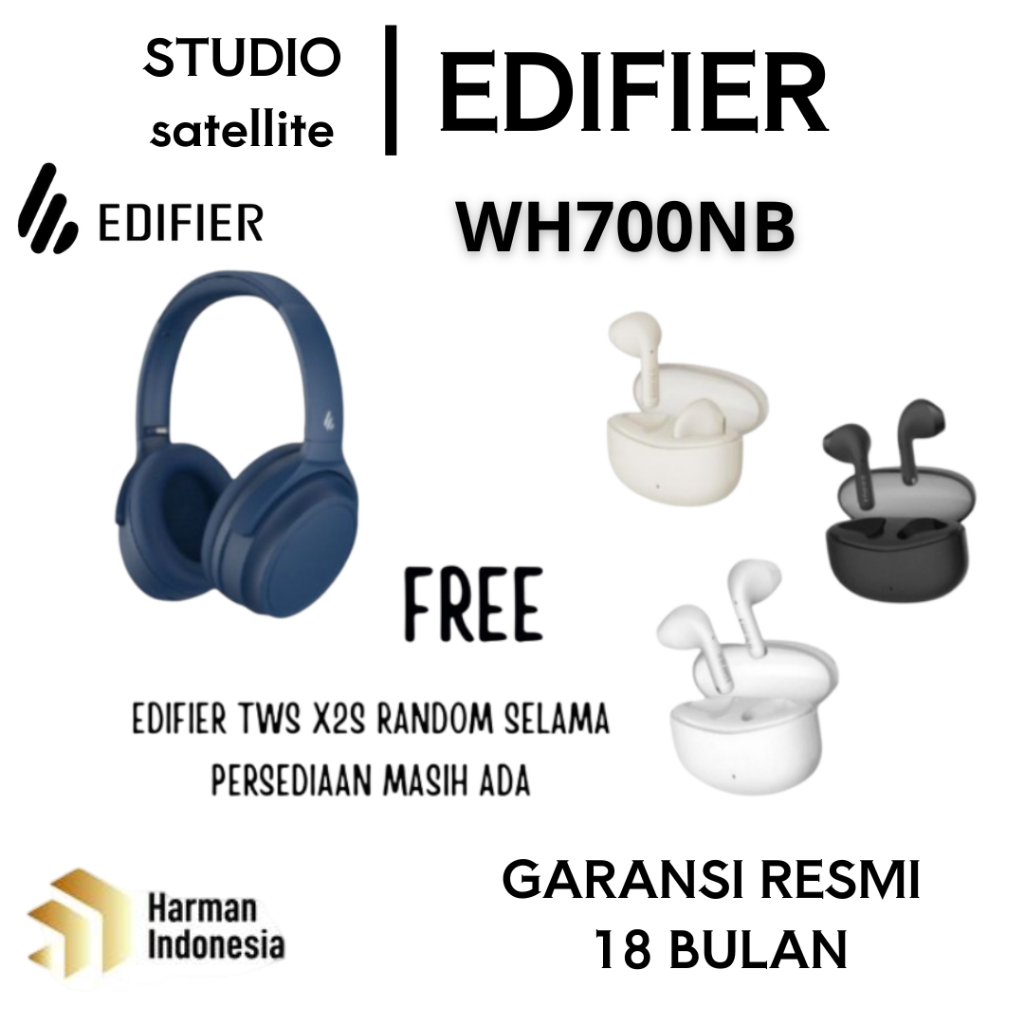 EDIFIER WH700NB Wireless Stereo ANC Over-Ear Headphone