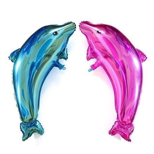 SONRISA - BALON FOIL DOLPHIN JUMBO / BALON DOLPHIN / BALON IKAN JUMBO / BALON KARAKTER JUMBO / SEA W