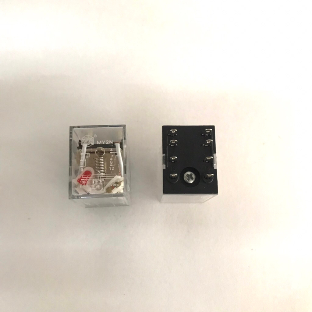 RELAY ZN MY2N AC 110V 8P RELAY 110VAC 8 KAKI TUMPUL / SOCKET