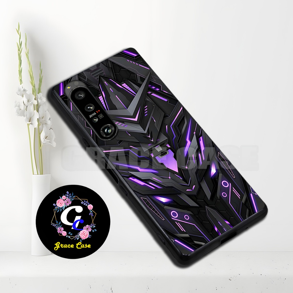 (GC11) Softcase karet Hp - SONY XPERIA 1 MARK 2/MARK 4/XPERIA 5 MARK 3 TERBARU - Motif Robot  / Sili