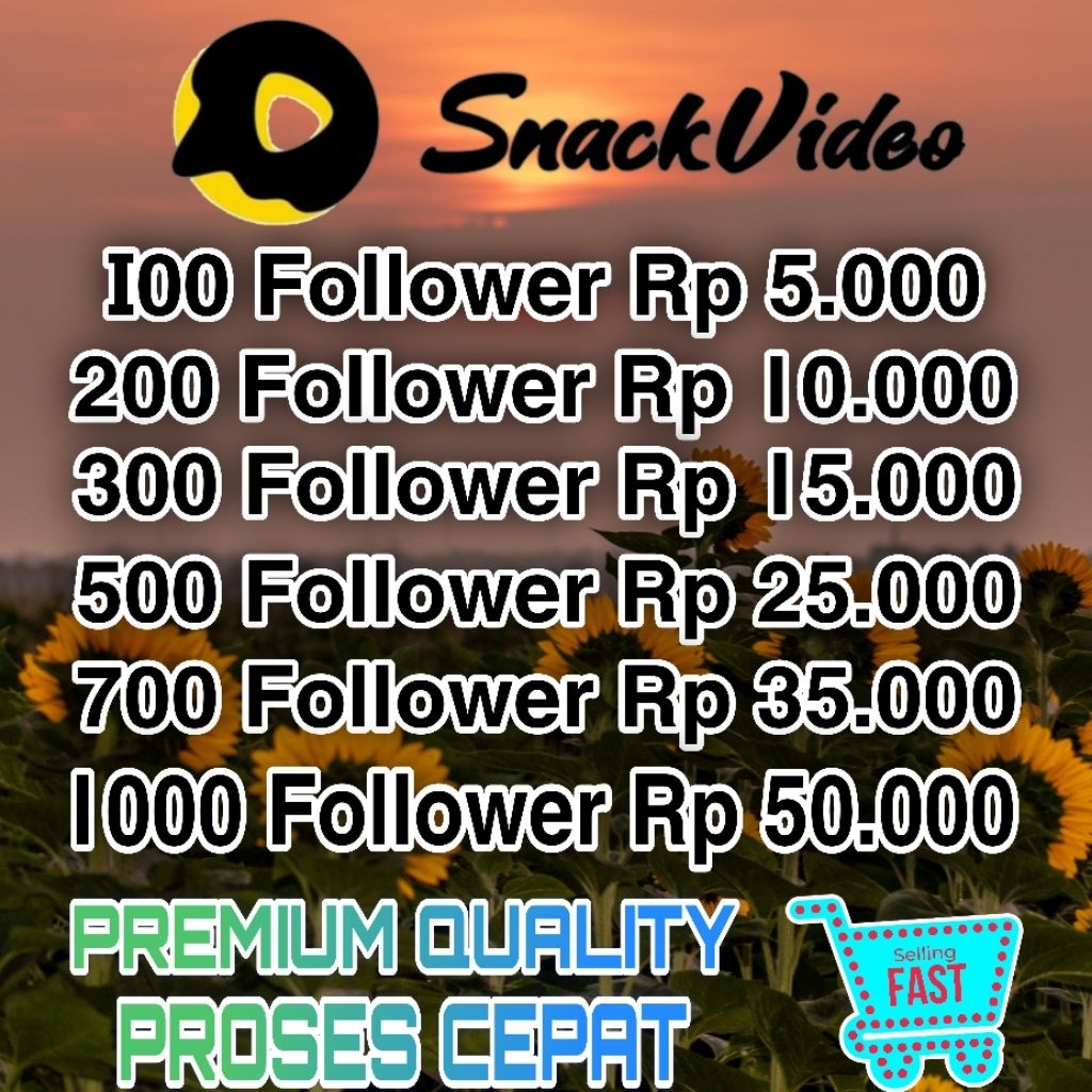 Snackvideo Followers premium