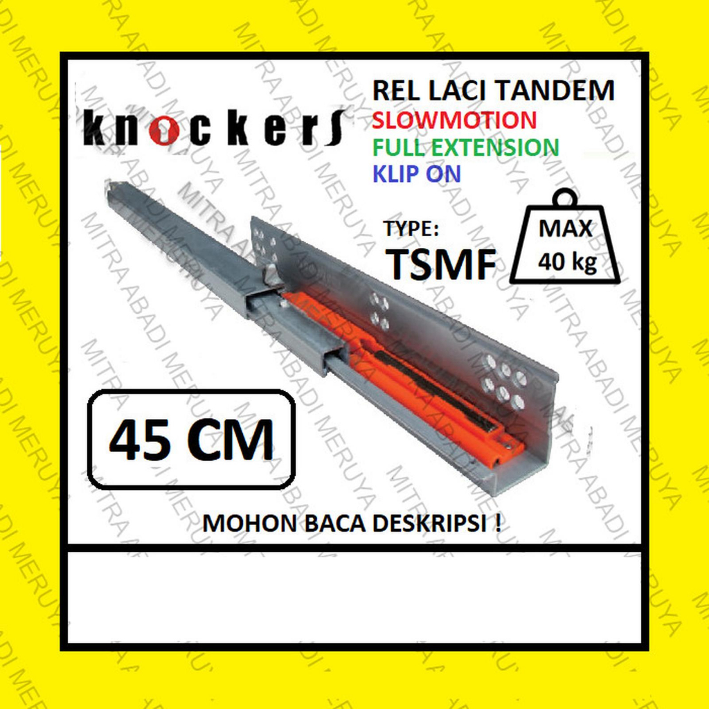 Rel Laci Tandem KNOCKERS TSMF 45 Rel Tandem Full Extension