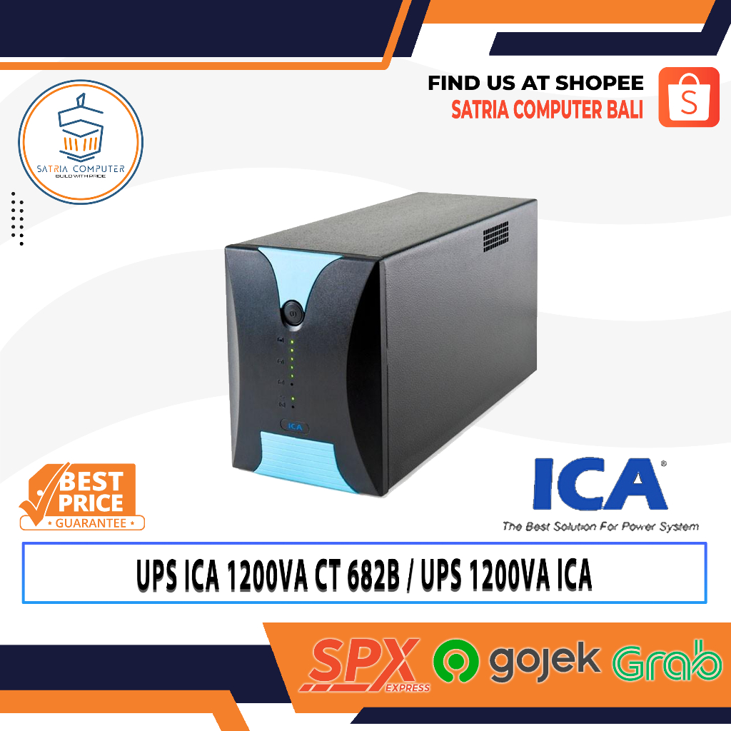 UPS ICA 1200VA CT 682B / UPS 1200VA ICA