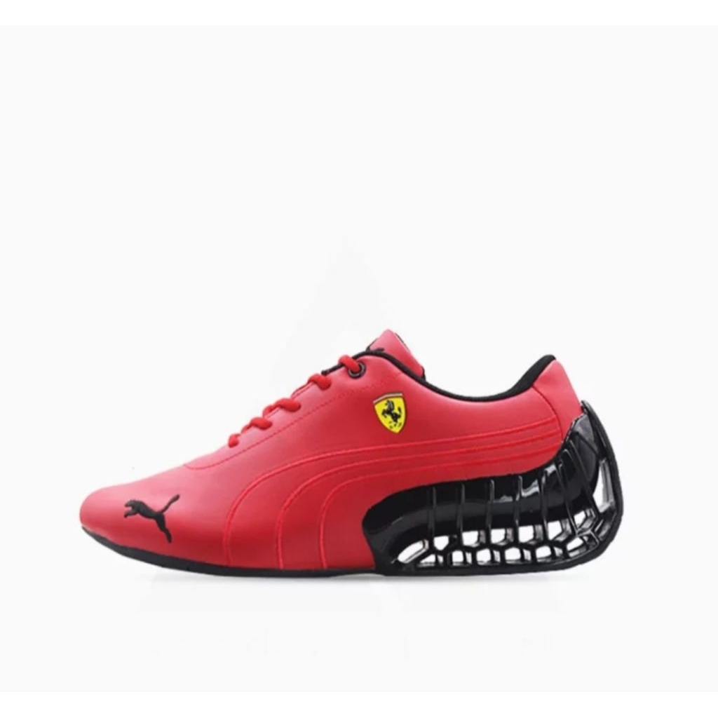 Sepatu Puma Ferrari x Roma / Red Black / Ter bru