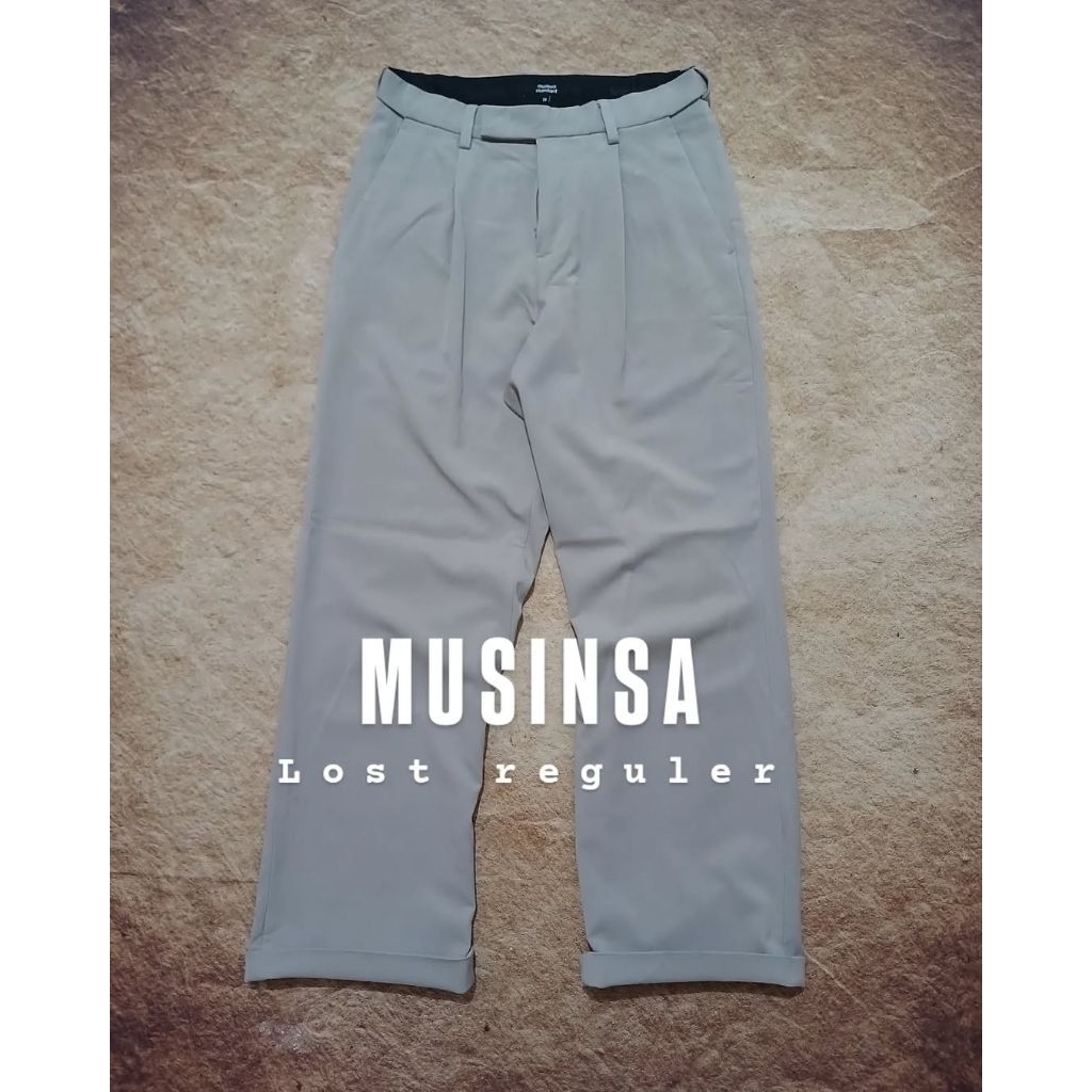 celana chino MUSINSA bahan tebal recomend bekas/second/preloved