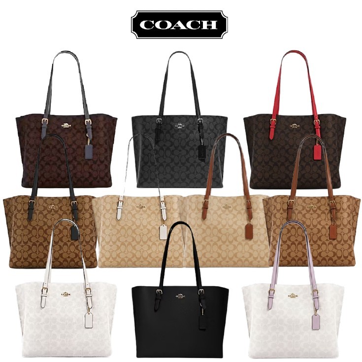 Coc Mollie Tote bag in Signature tas wanita 1665 gd