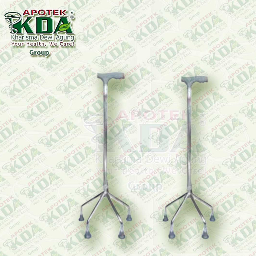 TONGKAT EMPAT KAKI GEA / ALAT BANTU JALAN / TONGKAT JALAN