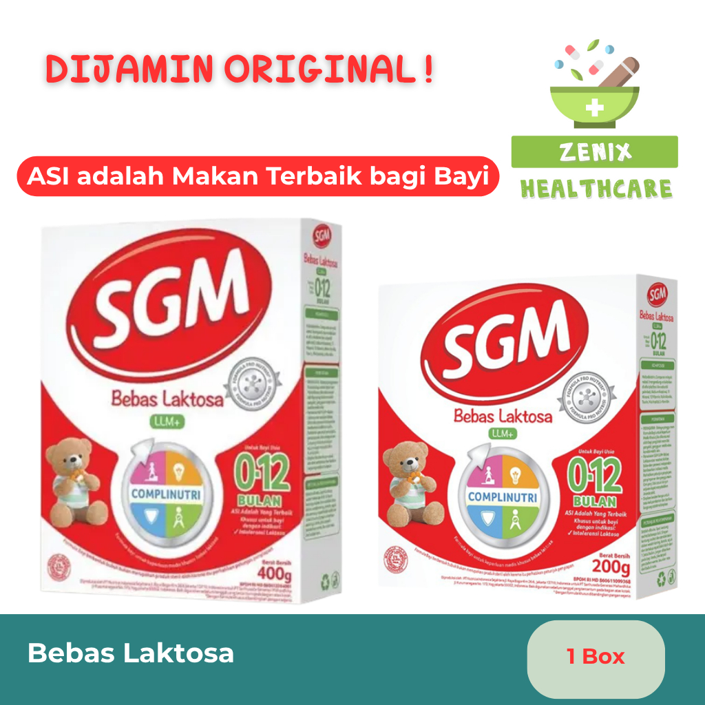 Susu SGM LLM+ | Susu Bebas Laktosa untuk Kesehatan Pencernaan