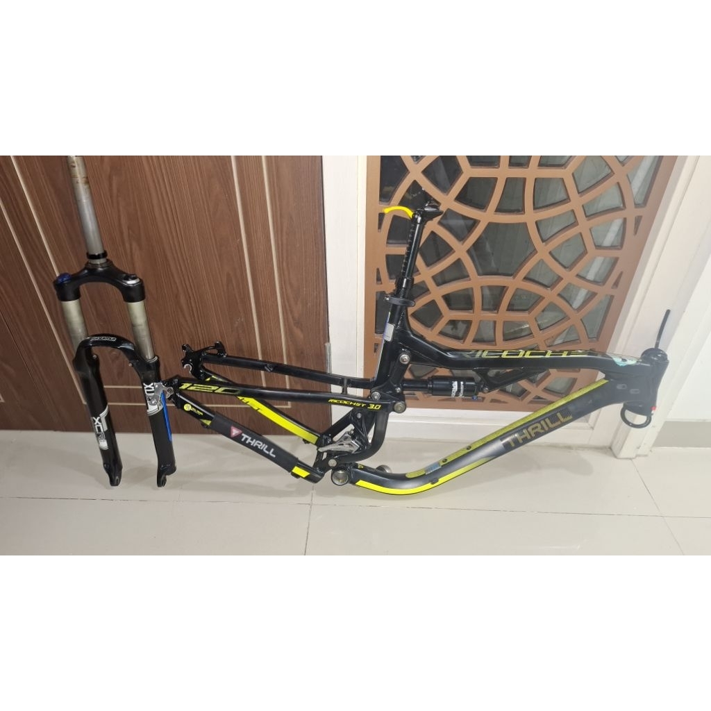 Frame Fork Frameset Thrill Ricochet T120 2018