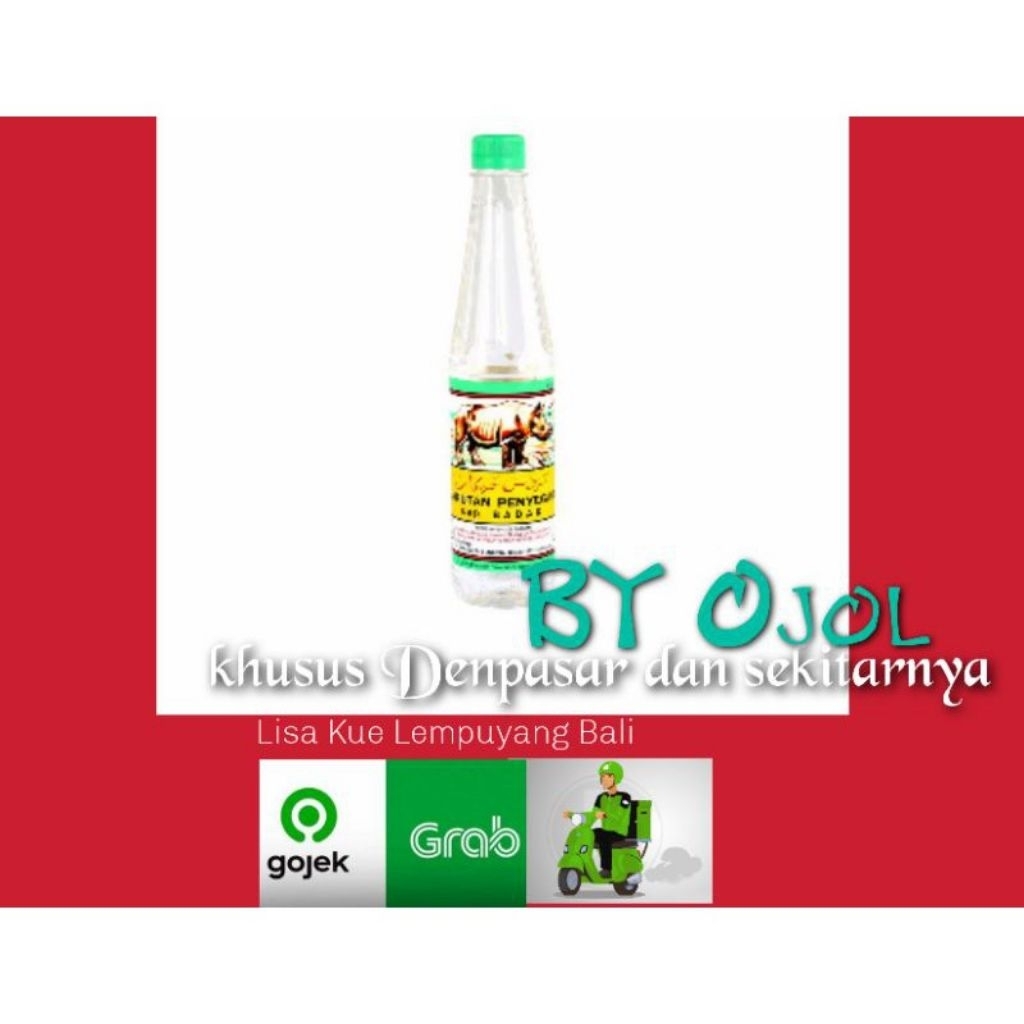 larutan cap badak 500mlx24pcs per Dus