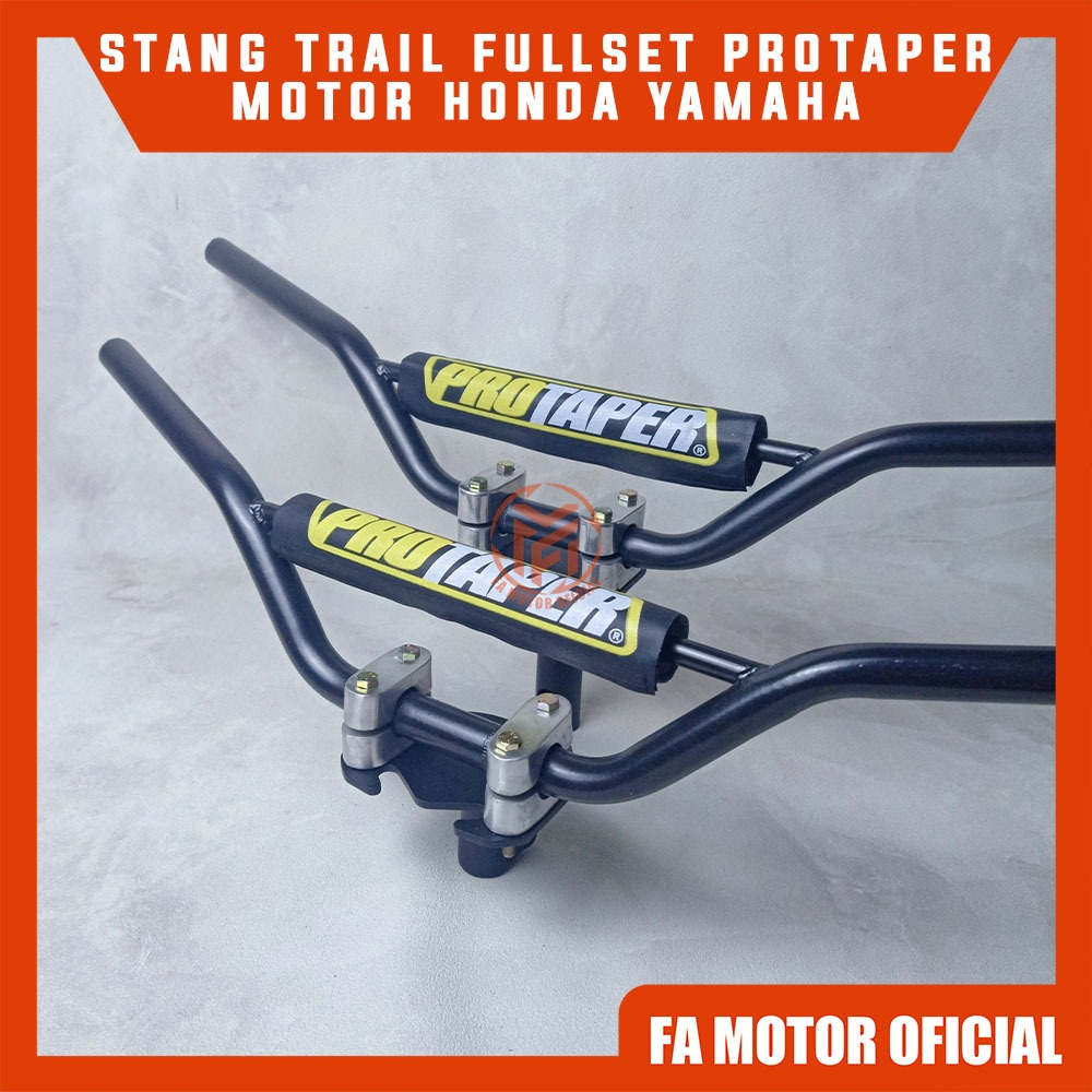 Paket Stang Trail Protaper Fullset Motor Honda Yamaha