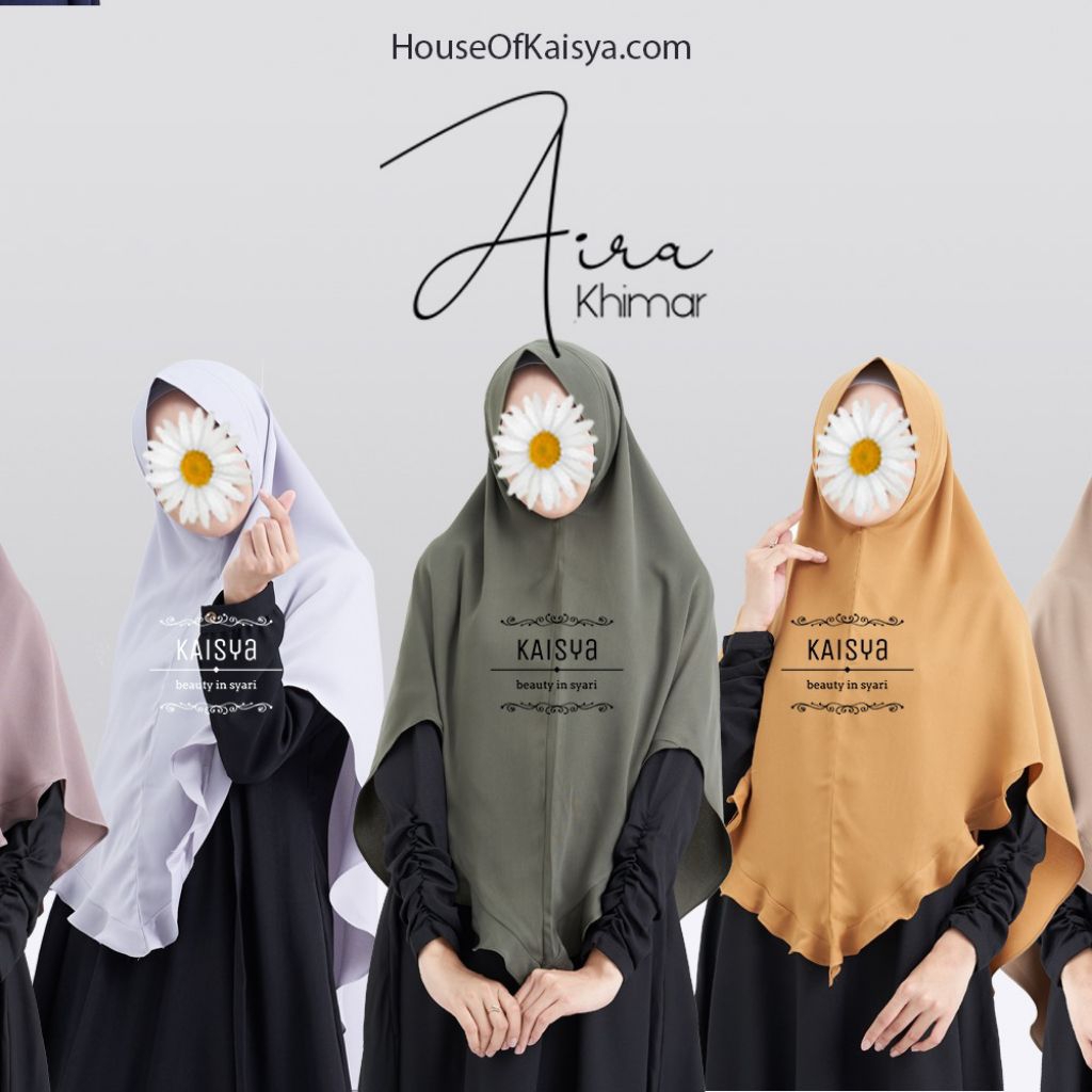 AIRA KHIMAR | Khimar Aira by House Of Kaisya | Kaisya