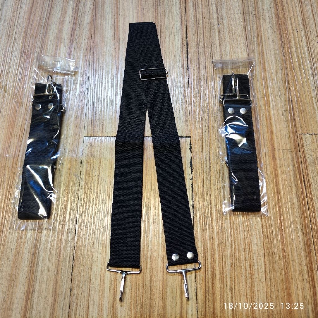 SLING BASS DRUM BAND HITAM & SLING TENOR DRUM BAND HITAM