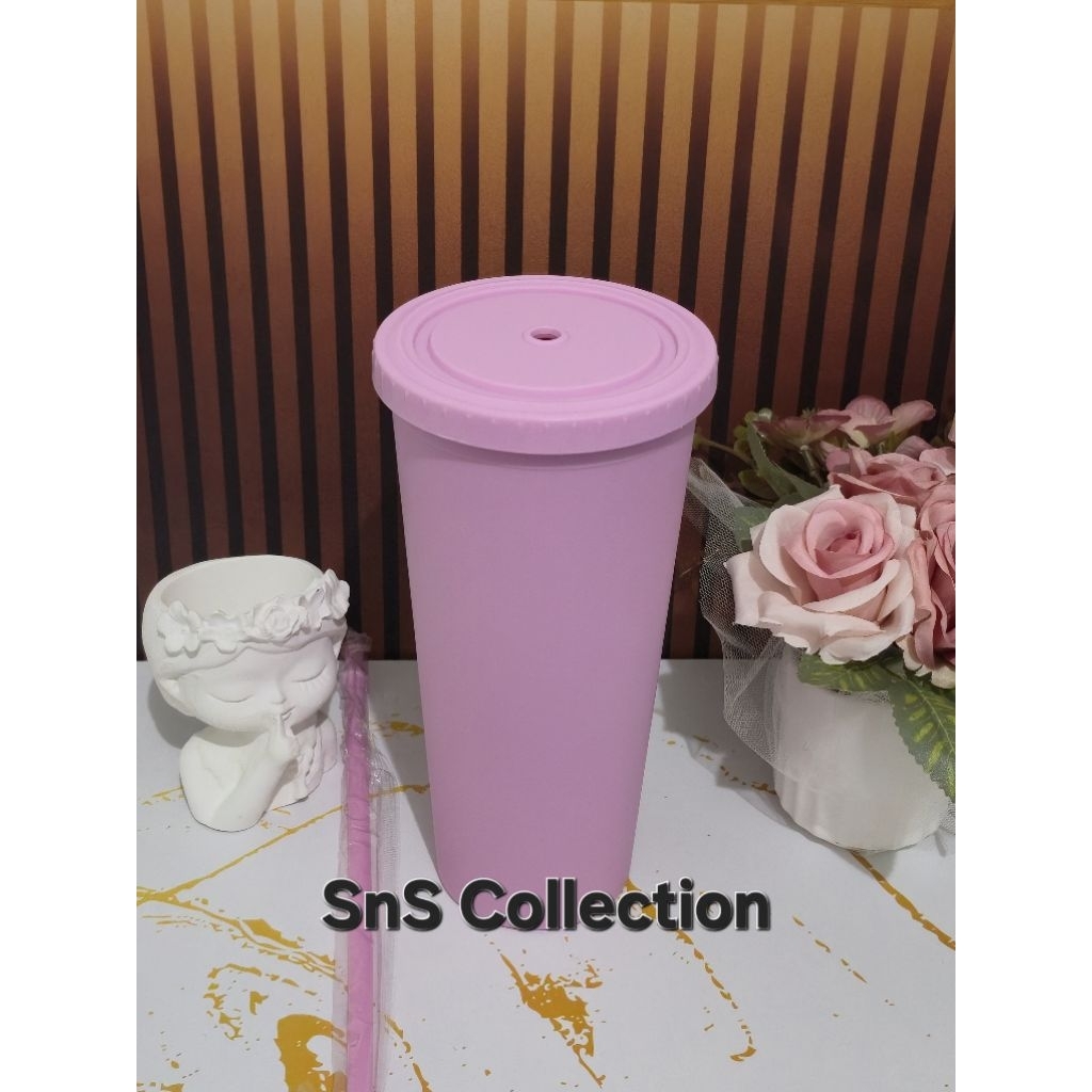 Tumbler Sedotan plastik