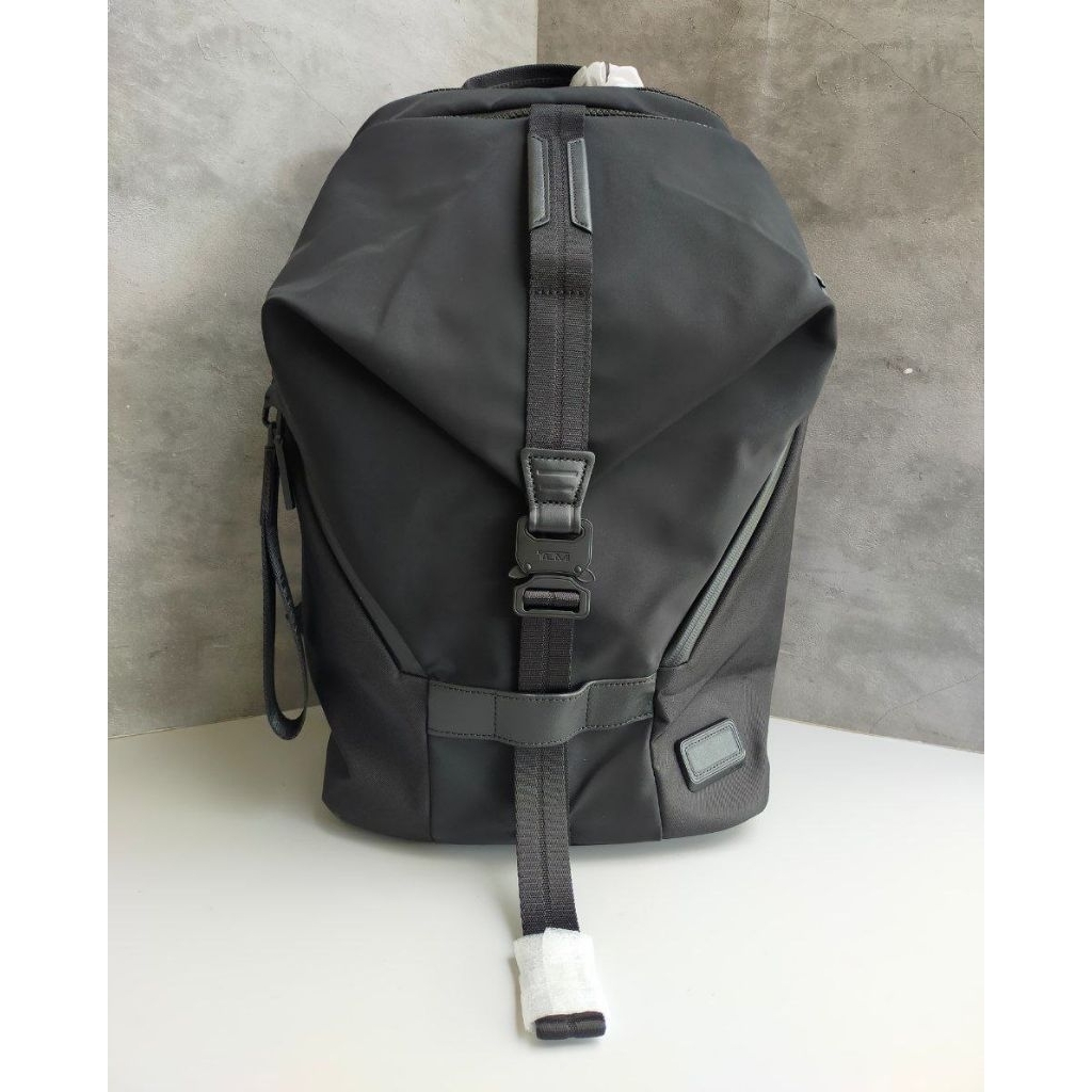 TUMI TAHOE FINCH BACKPACK WITH RAIN COVER 46.5*28*19CM, LAPTOP ~15” •BLACK•