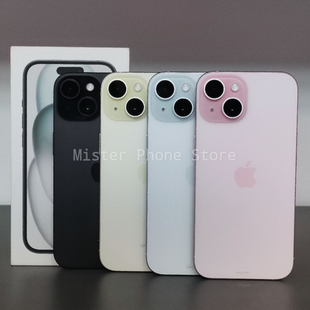 iPhone 15 128 GB Garansi iBox Resmi Original Second Bekas