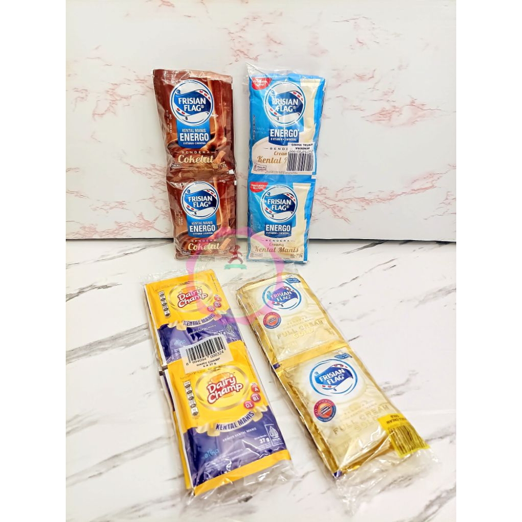Skm FrisianFlag Sachet / Skm Bendera Sachet / Skm Kental manis
