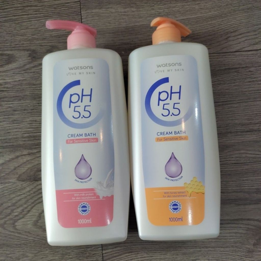 Sabun Watsons pH 5.5 Cream Bath For Sensitive Skin