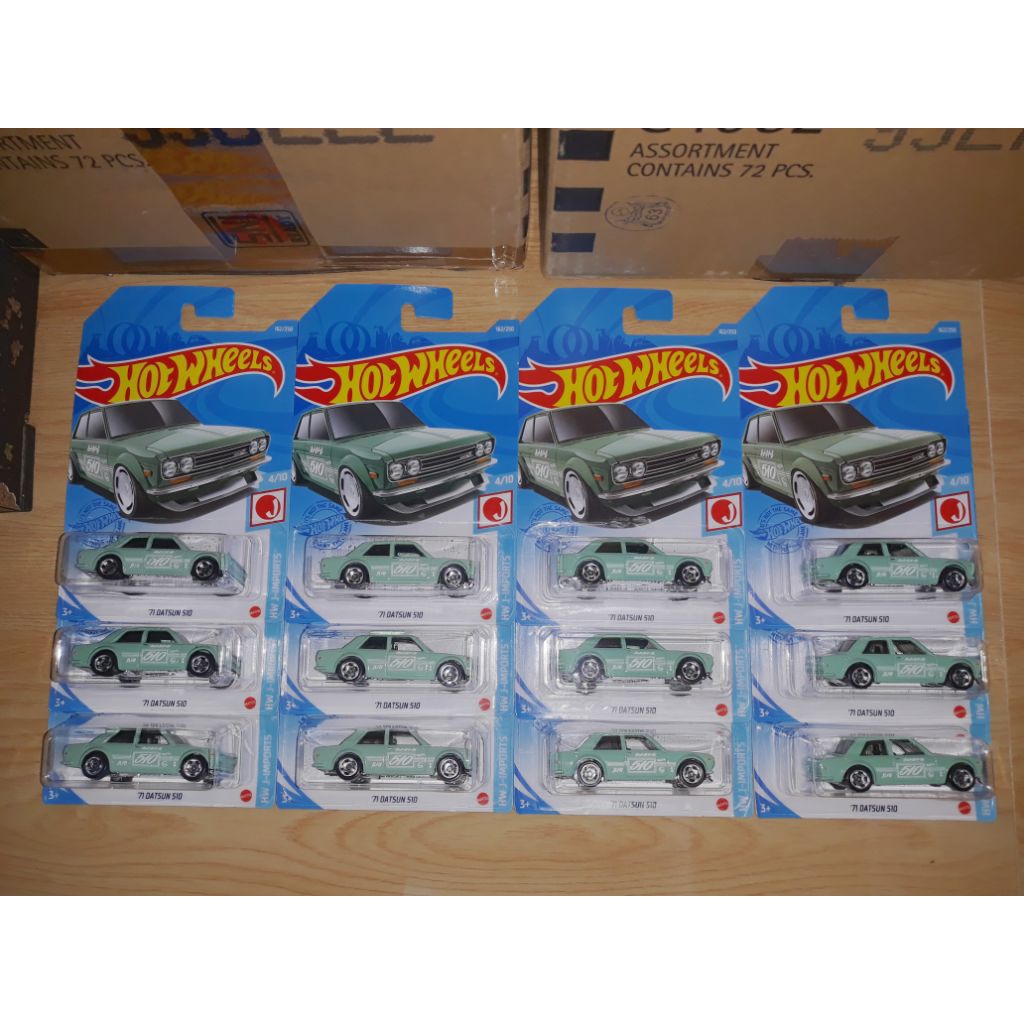 Hotwheels datsun 510 tosca