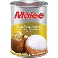 BUAH DALAM KALENG MALEE LONGAN IN HEAVY SYRUP HALAL BUAH LONGAN DALAM KALENG KLENGKENG DALAM LARUTAN