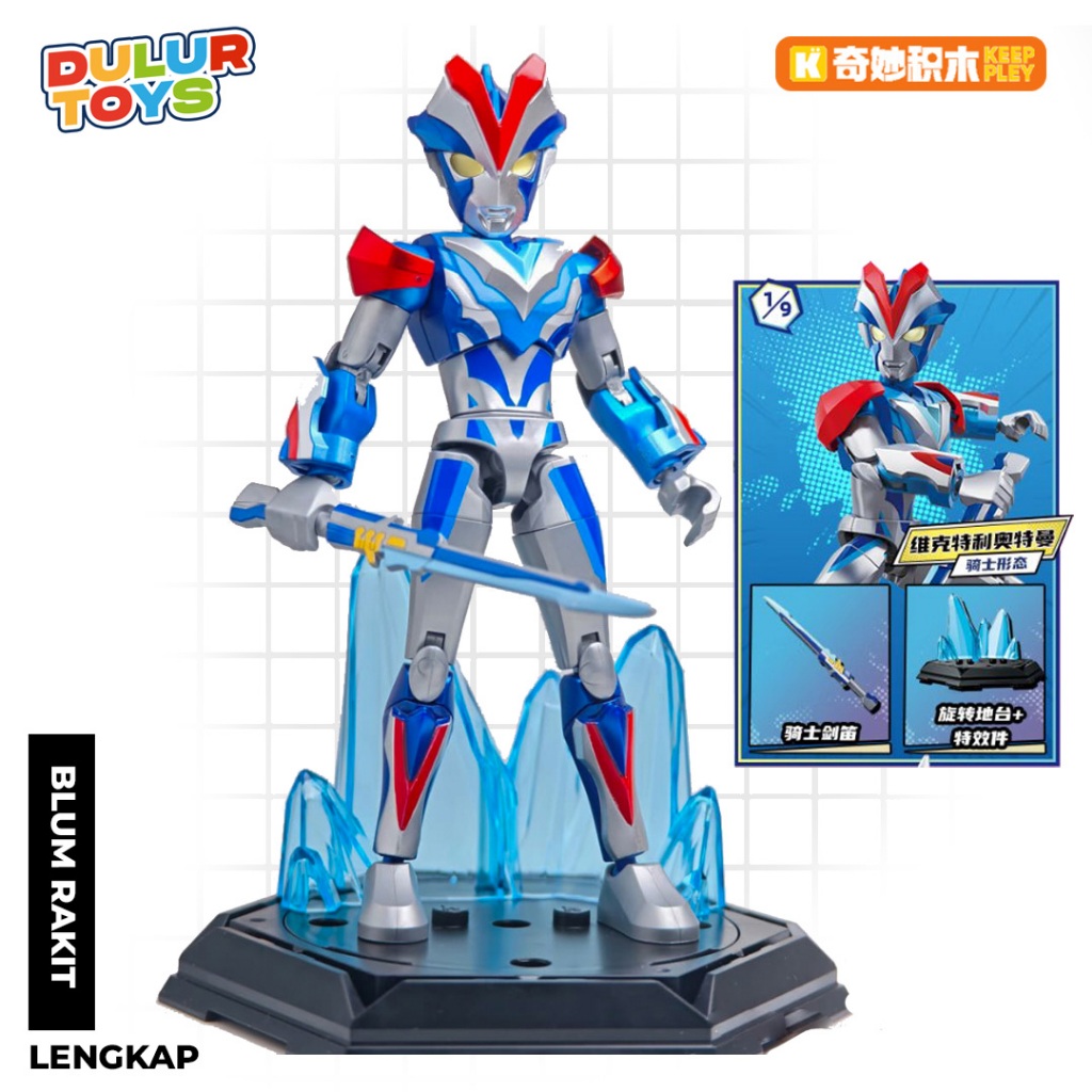 Keeppley Ultraman Zero Unlimited Version 3 Fix Selected - Ultraman Victory Knight