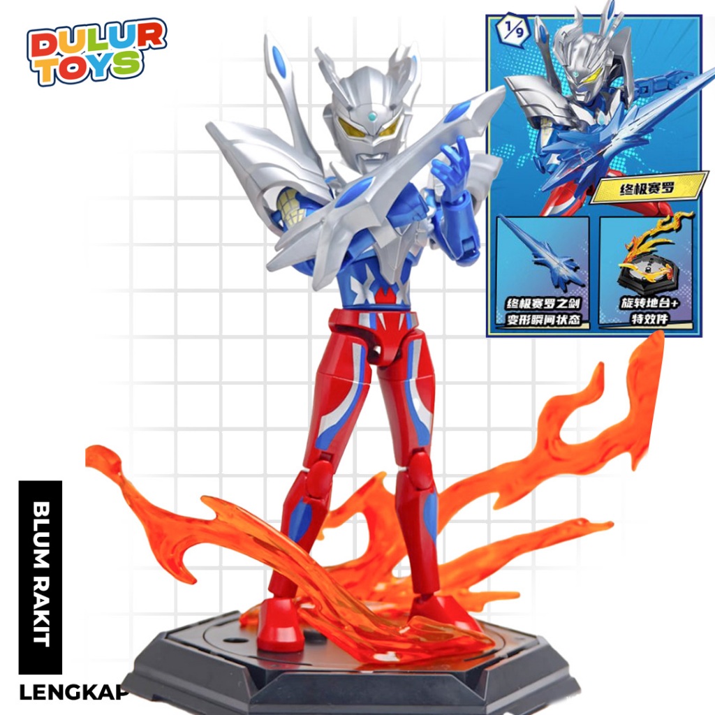 Keeppley Ultraman Zero Unlimited Version 3 Fix Selected - Ultraman Ultimate Zero