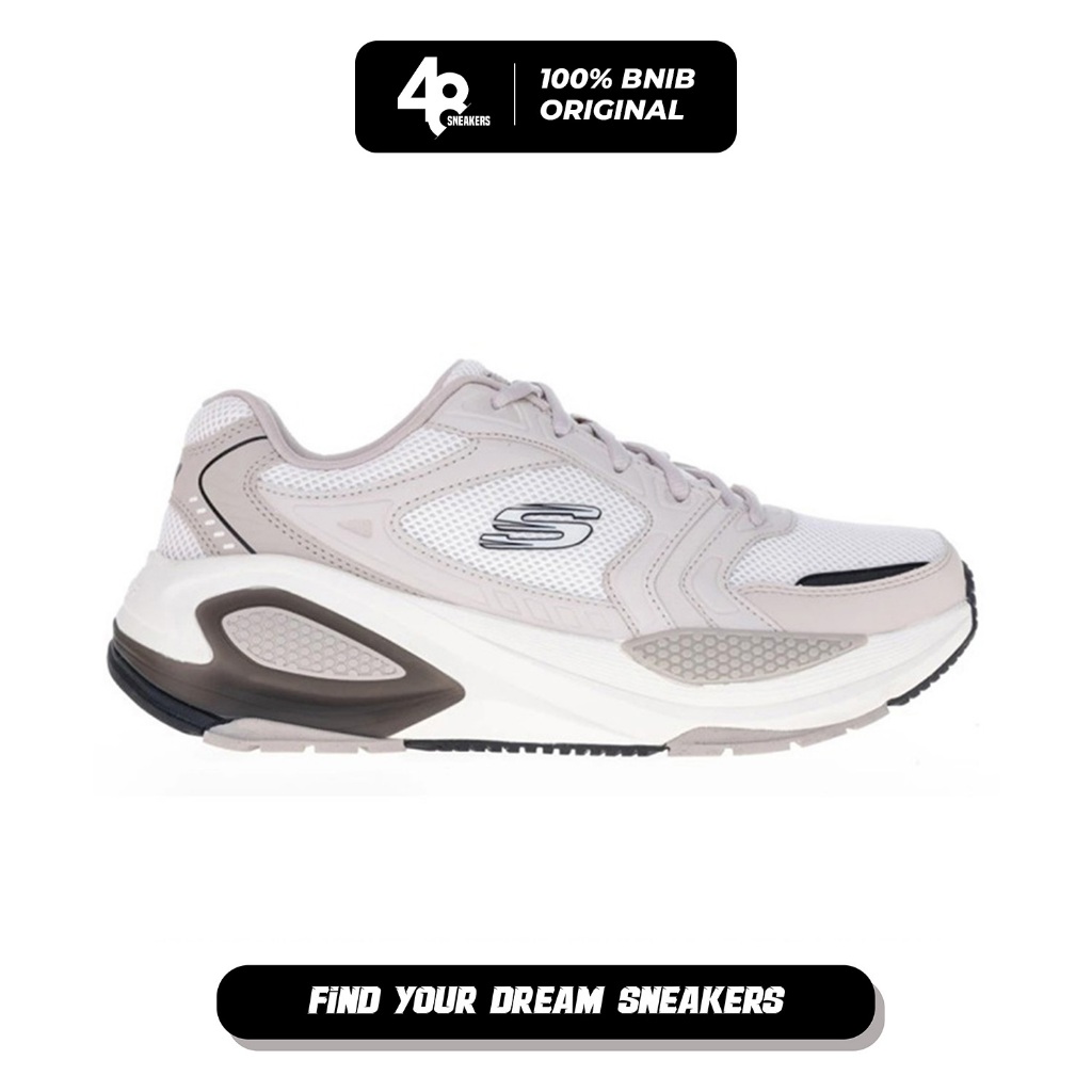 Sepatu Pria Lari  Skechers Octus Brown (232738NTBK) Ori