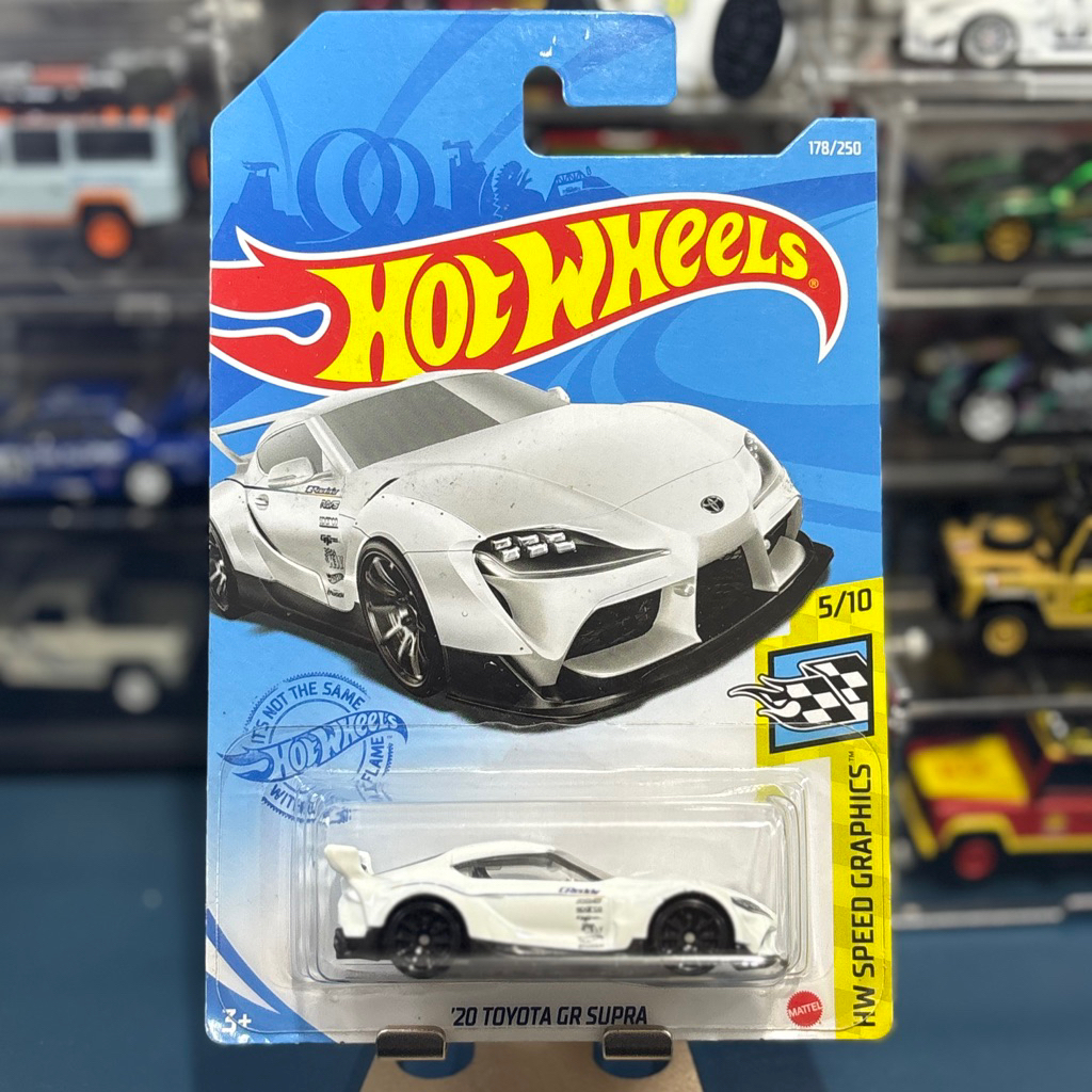 Hot Wheels ‘20 Toyota GR Supra Putih | HW Speed Graphics | HOTWHEELS