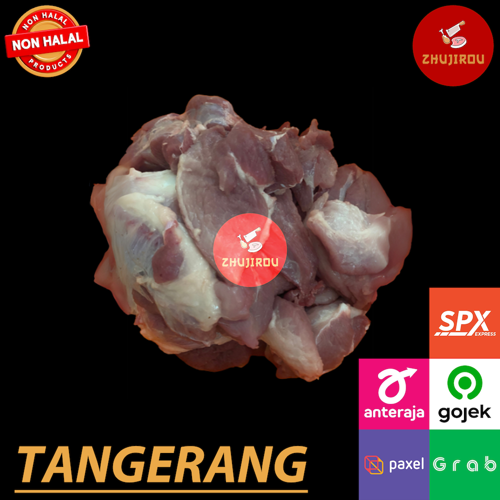 Daging Babi Tetelan / Tetelan Babi / Tetelan Daging Babi / Daging Babi Potong Potong - ZHUJIROU