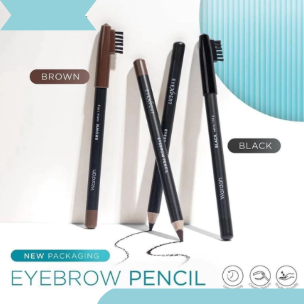 Wardah Eyexpert Eyebrow Pencil - Pensil Alis