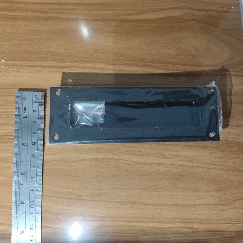 Handle Tanam Kotak Persegi Pintu Geser Sliding Tarikan Gagang Pegangan Kom Com Black White Brown Hit