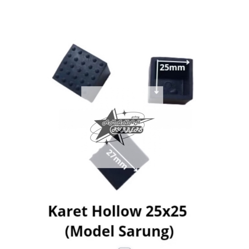 karet kaki hollow 25x25 nyarung karet kaki meja kursi