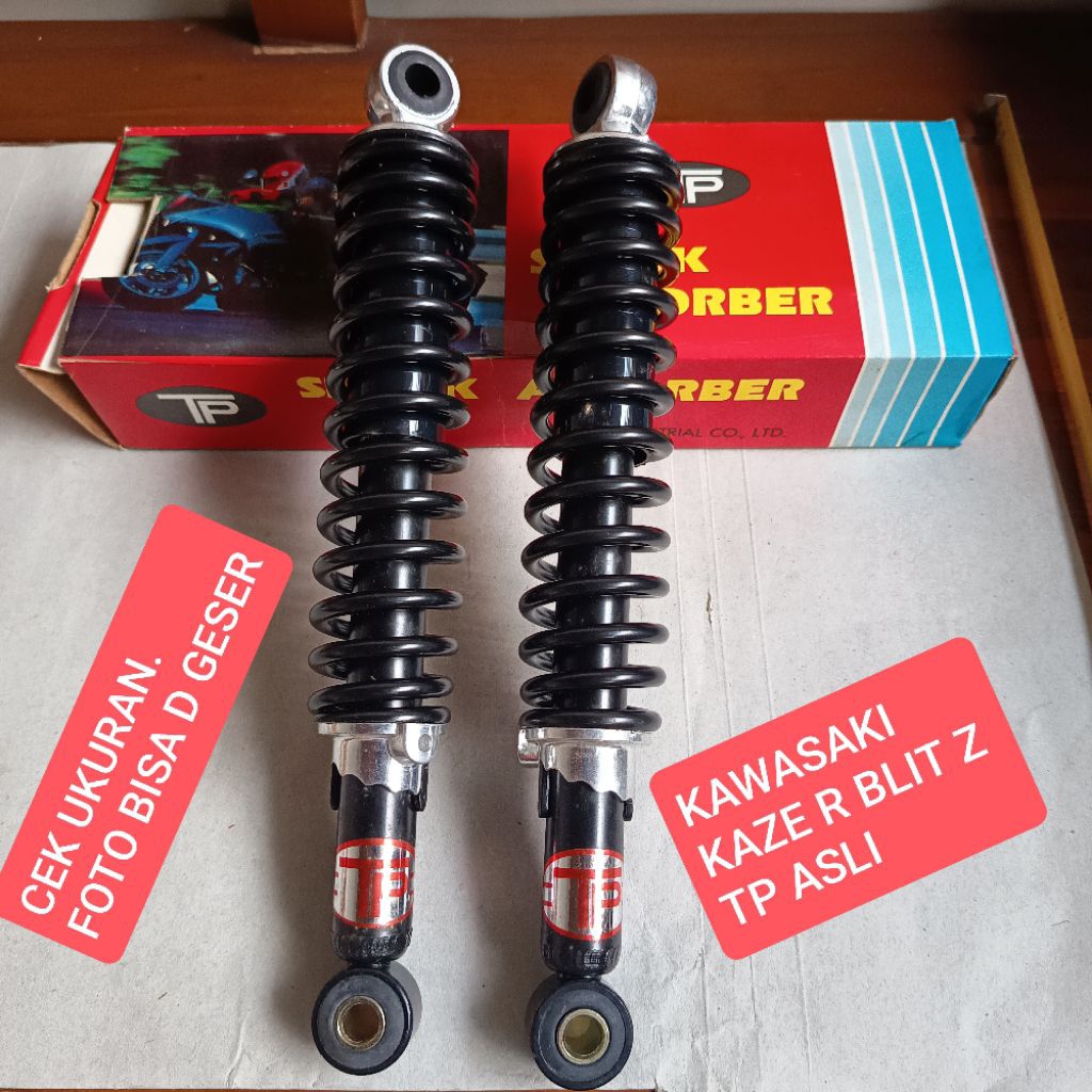 shock shok belakang Kawasaki KAZE KAZE R KAZER  BLIT Z  BLITZ harga 1 set
