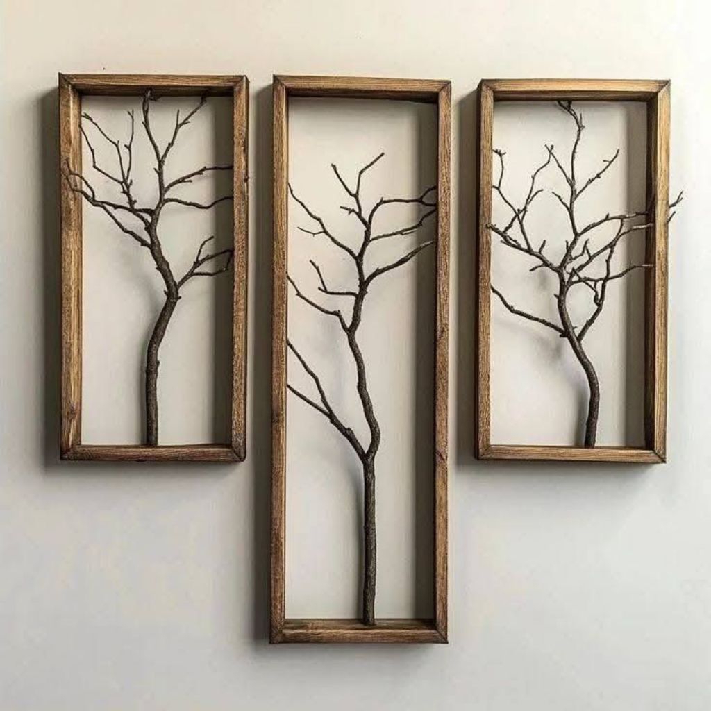 Ranting Pohon Kering Ranting Pohon Dekorasi Ranting Kayu Asli Natural 100% Hiasan Dinding Alami