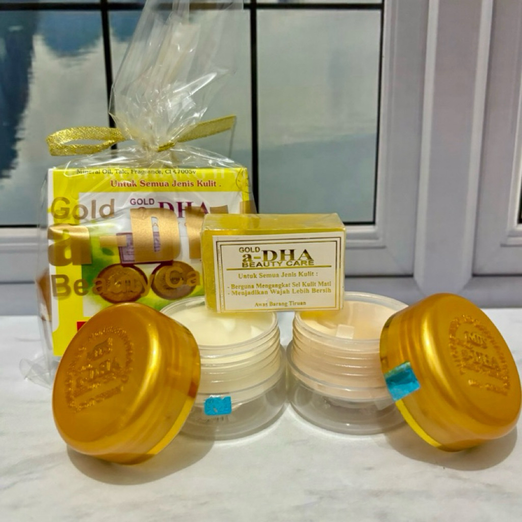 CREAM a-DHA GOLD MDS ORIGINAL Tutup Timbul