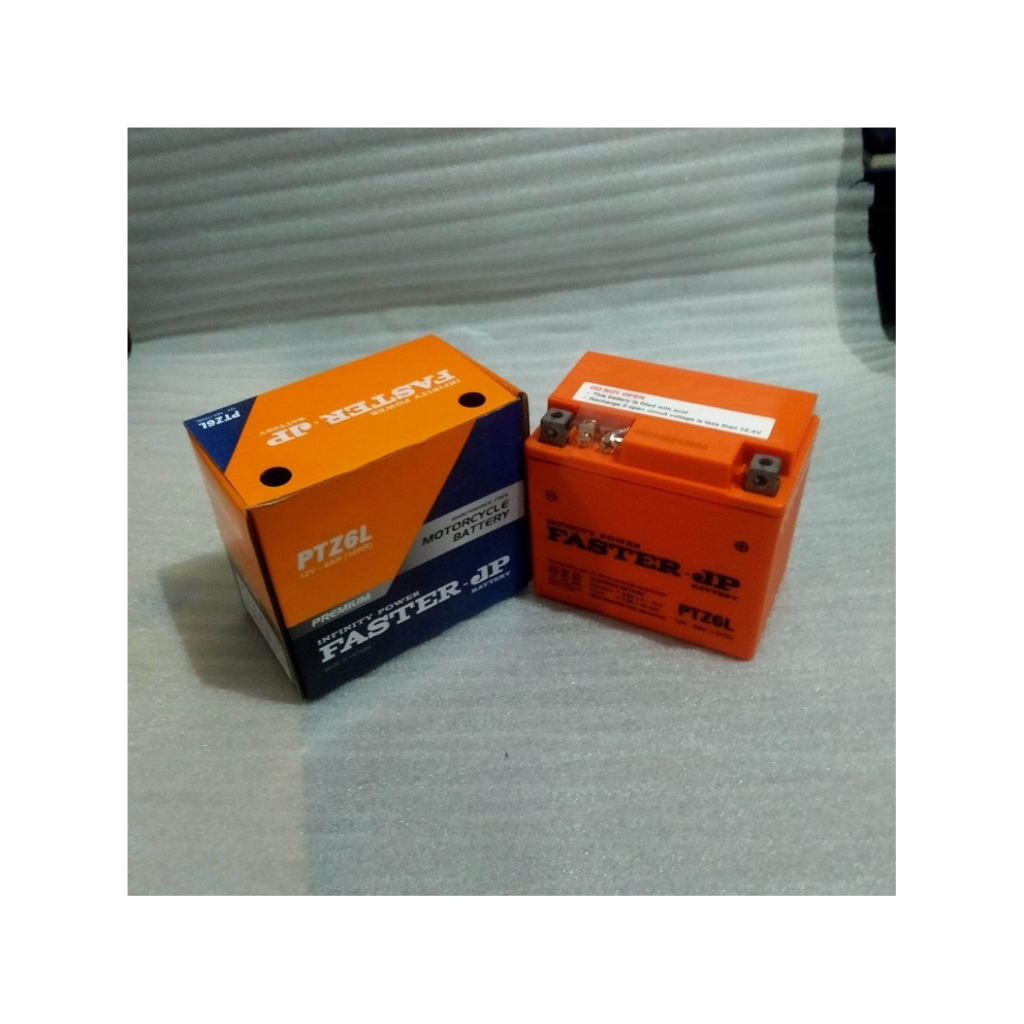 AKI MOTOR FASTER-JP PTZ6L 12V 6AH