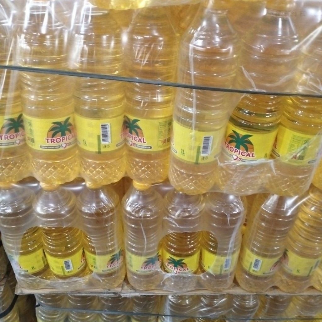 minyak goreng tropical 1 liter botol 1 dus isi 12