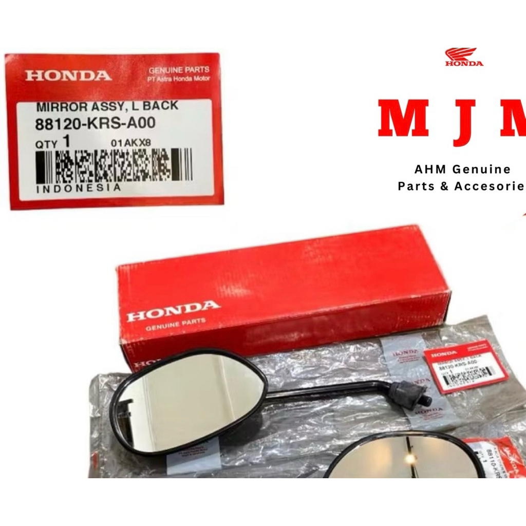 88120-KRS-A00 Spion Honda Supra Fit Lama L/Kiri Original AHM