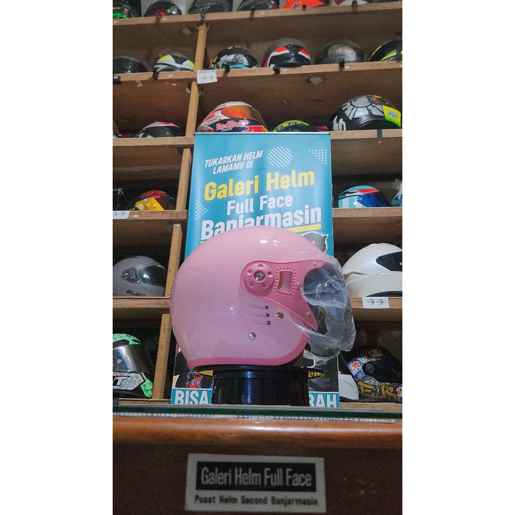 Helm Retro Hijab Pilot BIP Plast