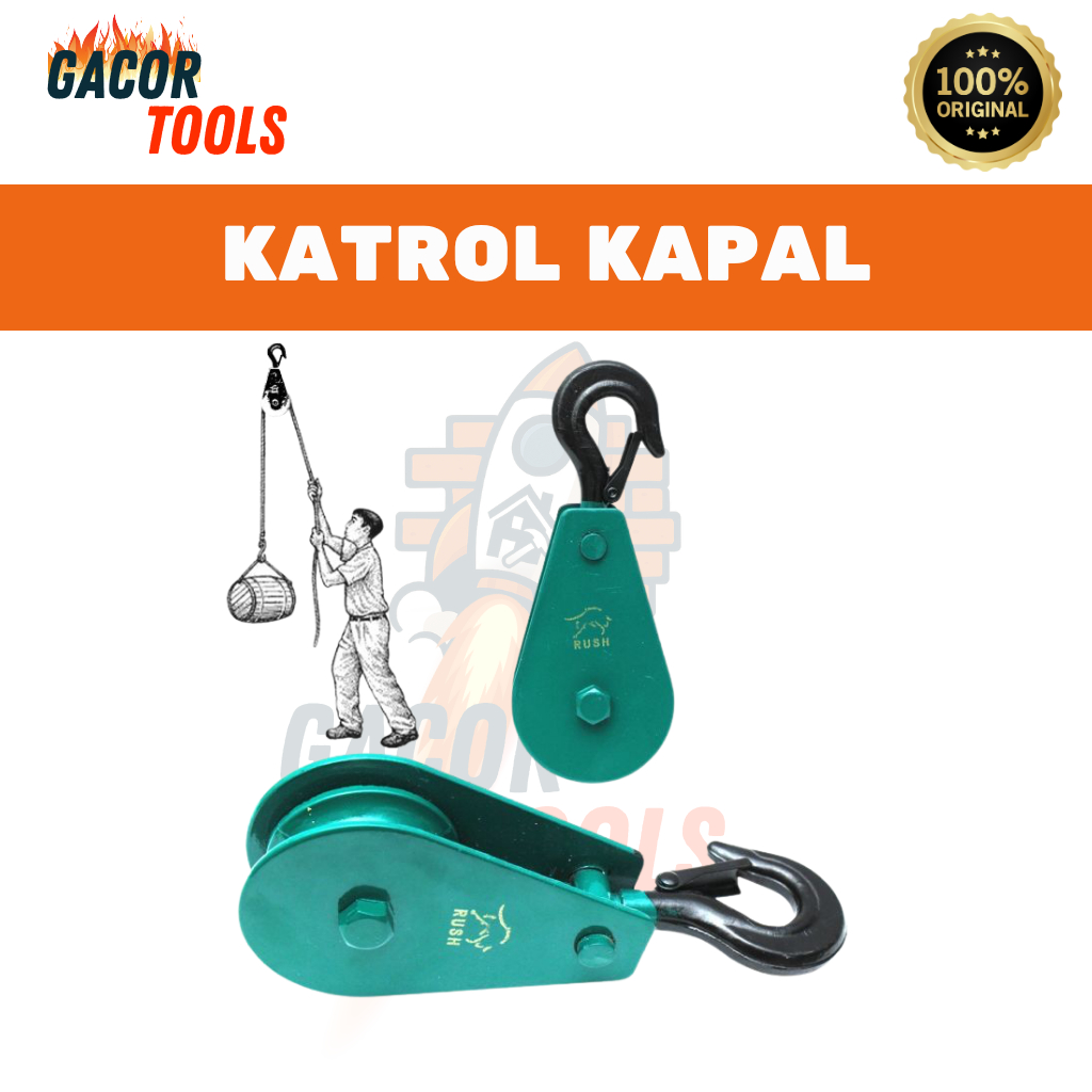 Katrol Kapal / Katrol Bangunan / Katrol Sumur