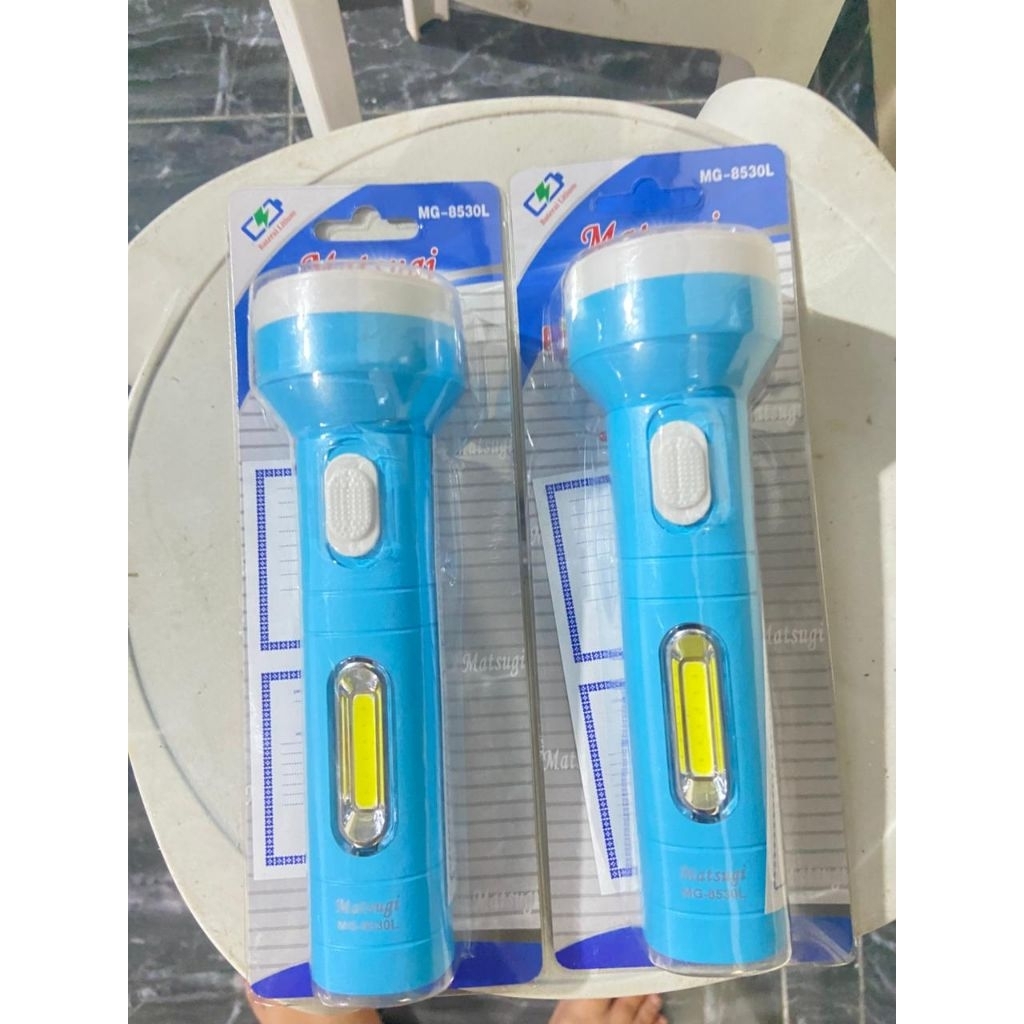 1pcs Senter Cas LED  Matsugi Lampu  Samping Tahan Lama MG-8911