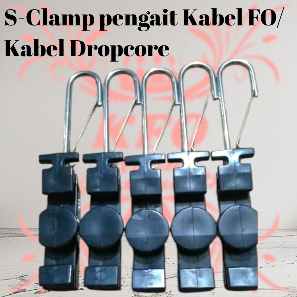 S-CLAMP PENGAIT KABEL FO/DROPCORE